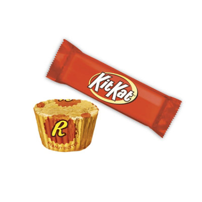 Kit Kat And Reese's Assorted Milk Chocolate Flavored Miniatures Candy Party Pack - 33.36 Oz - Image 3