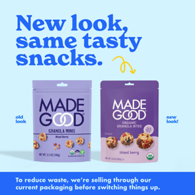 MadeGood Granola Minis Mixed Berry - 3.5 OZ - Image 4