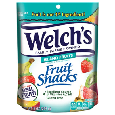 Welchs Fruit Snacks Island Fruits - 8 OZ - Image 1