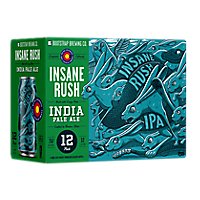 Bootstrap Insane Rush Ipa In Cans - 12-12 FZ - Image 1