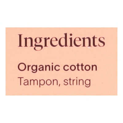 Cora Organic Tampon Lgt/reg/spr - 48 CT - Image 4