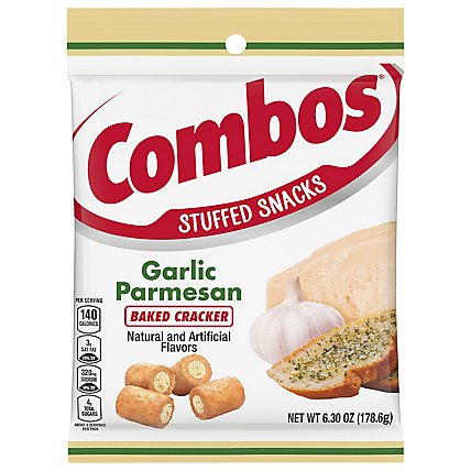 Combos Stuffed Snacks Parmesan Garlic Baked Crackers - 6.3 OZ - Image 3