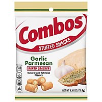 Combos Stuffed Snacks Parmesan Garlic Baked Crackers - 6.3 OZ - Image 1