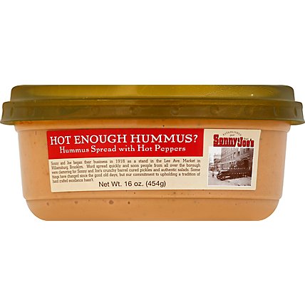 Sonny & Joe Hot Enough Hummus - 16 OZ - Image 2