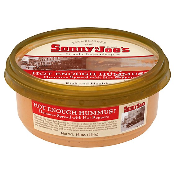 Sonny & Joe Hot Enough Hummus - 16 OZ