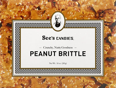 See's Candies Peanut Brittle - 9-10 Oz - Image 1