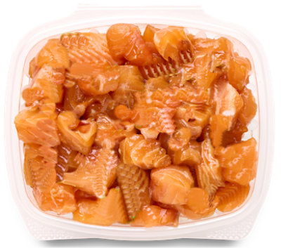 Poke Shoyu Salmon Previously Frozen - 1 Lb