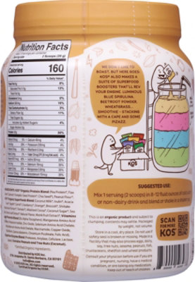 Kos Protein  Powder Peanut Butter - 20.56 OZ - Image 6