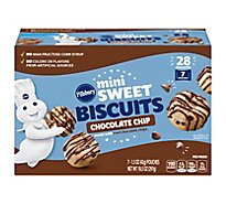 Pillsbury Chocolate Chip Mini Sweet Biscuits 7 Count - 10.5 OZ