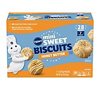 Pillsbury Honey Butter Mini Sweet Biscuits 7 Count - 10.5 OZ