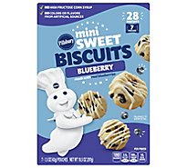 Pillsbury Blueberry Mini Sweet Biscuits 7 Count - 10.5 OZ
