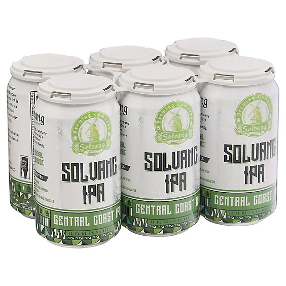 Solvang Central Coast Ipa In Cans - 6-12 FZ
