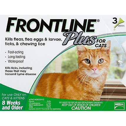 Frontline Cat Plus 3 Month - 3 CT - Image 2