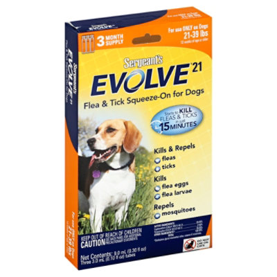 Sergeant's flea and tick squeeze on for dogs side effects sale