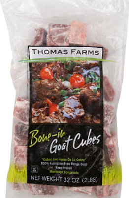 Bone In Goat Cubes - 32 OZ - Image 2