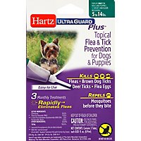 Hartz Advanced Dog Flea Tick 15 Lb - 3 CT - Image 2