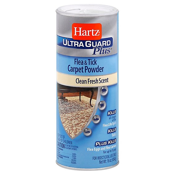 Hartz Carpet Powder 3 In 1 - 16 OZ