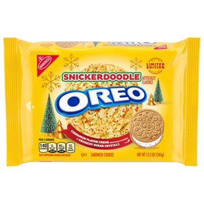 Oreo Cookie Double Stuf Snickerdoodle - 12.2 OZ - Image 1