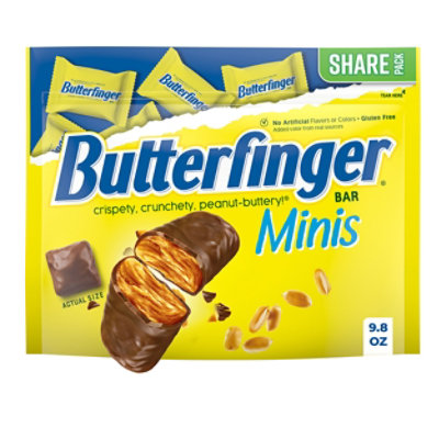 Butterfinger Chocolatey Peanut-Buttery Minis Candy Bars - 9.8 Oz - Image 1
