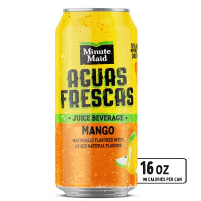 Minute Maid Aguas Frescas Mango Can - 16 FZ