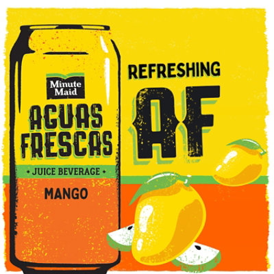 Minute Maid Aguas Frescas Mango Can - 16 FZ - Image 2