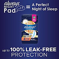 Always Thin Ultra Pads Overnight W/wing - 16 CT - Image 4