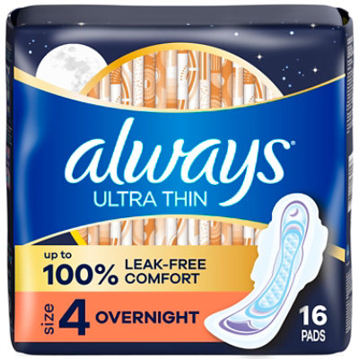 Carefree Breathe Ultra Thin Regular Pads with Wings - 16 Count - Albertsons