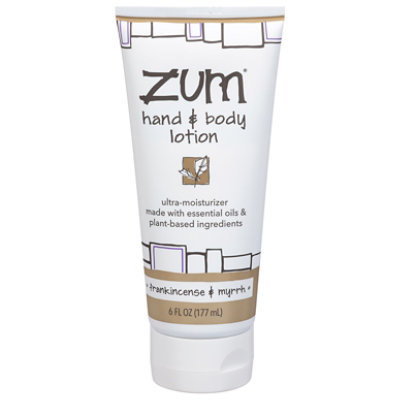 Zum Hand & Body Ltn Frankincense & Myrrh - 6 OZ - Image 1
