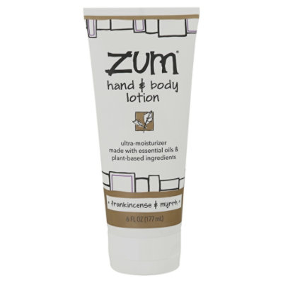 Zum Hand & Body Ltn Frankincense & Myrrh - 6 OZ - Image 1