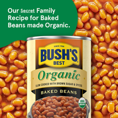 Bush's Organic Baked Beans - 16 OZ - Image 3