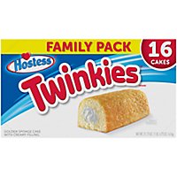 Hostess Twinkies Golden Sponge Cake Tasty Snack Treat Family Mulitpack - 16-21.73 Oz - Image 1