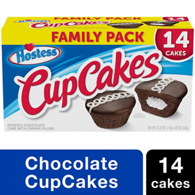 Hostess Cupcakes Chocolate Snack Cakes - 14 Count