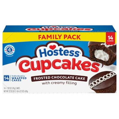 Hostess Cupcakes Chocolate Snack Cakes - 14 - 22.22 Oz - Image 1