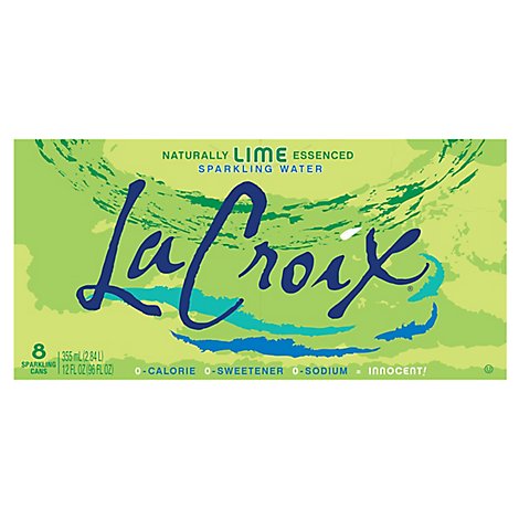 LaCroix Sparkling Water Lime - 8-12 Oz
