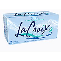 LaCroix Sparkling Water Pure - 8-12 Oz - Image 2