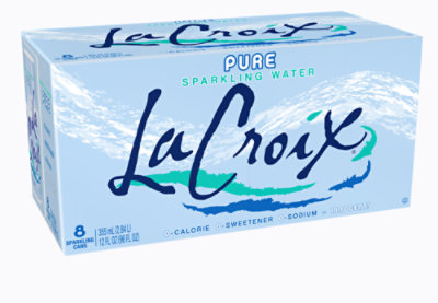 LaCroix Pure Sparkling Water - 8-12 Oz - Image 2