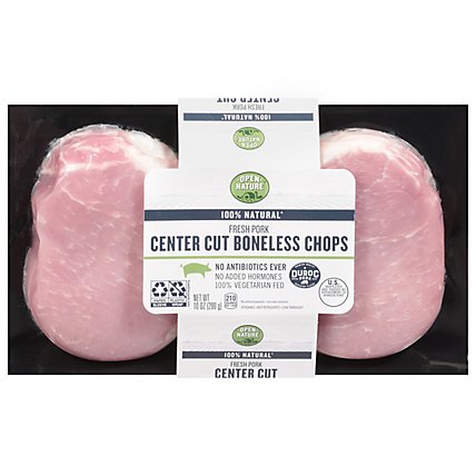 Opn Nat Boneless Center Cut Pork Chops - EA - Image 3