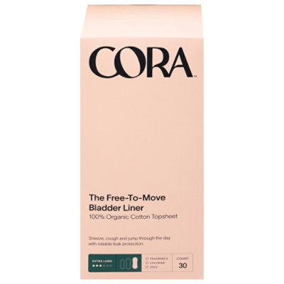 Cora Organic Bladder Liner Extra Long - 30 CT - Image 3