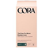 Cora Organic Bladder Liner Extra Long - 30 CT