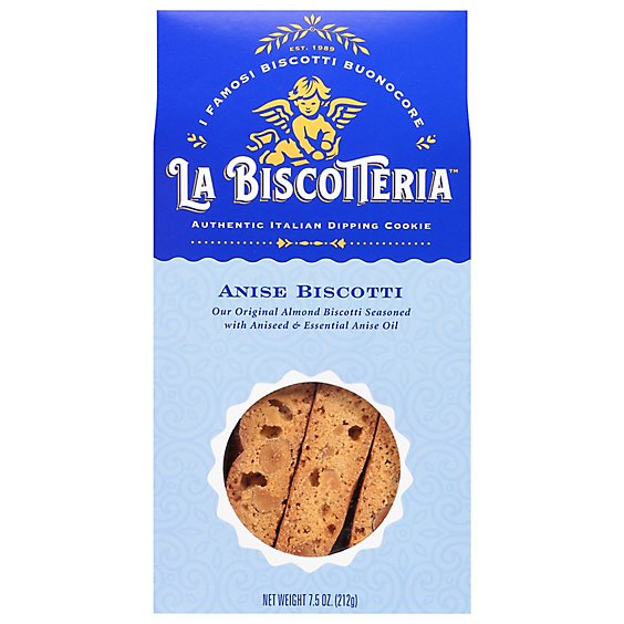 La Biscotetteria Anise Biscotti - 7.5 OZ