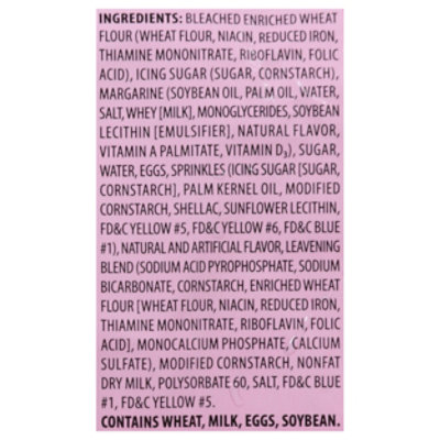 Birthday Cake White Frosted Cookies 10 Count - 13.05 OZ - Image 4