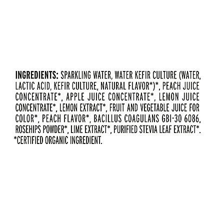Kevita Sparkling Probiotic Lemonade Peach - 15.2 FZ - Image 5
