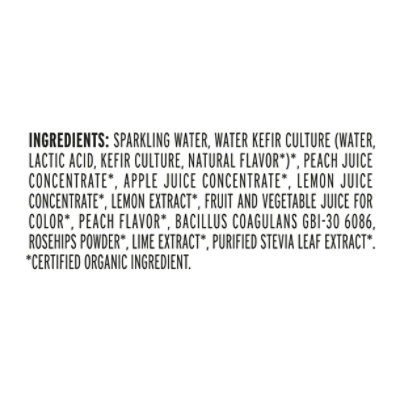 Kevita Sparkling Probiotic Lemonade Peach - 15.2 FZ - Image 5