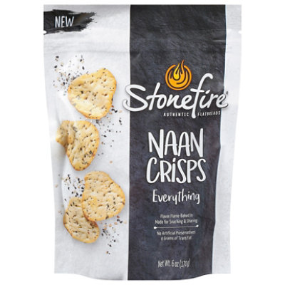 Stonefire Crisps Naan Everything - 6 OZ