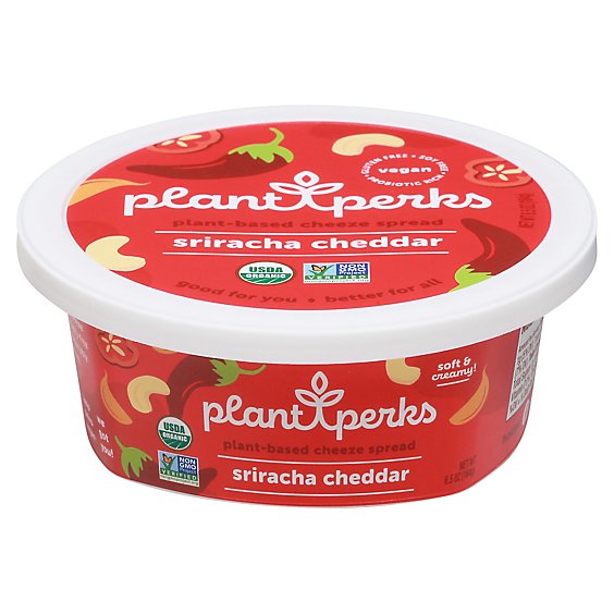 Plant Perks Cheez Spread Sriracha Og2 - 6.5OZ