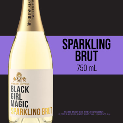 Mcbride Sisters Black Girl Magic Sparkling Brut Wine - 750 ML