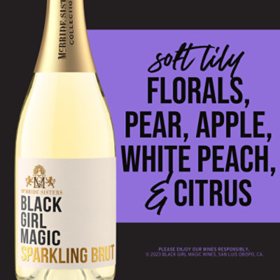 Black Girl Magic Brut California Wine - 750 Ml - Image 2