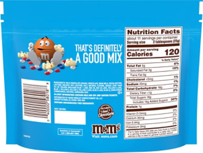 M&M'S Milk Chocolate Red, White & Blue Minis Candy - 9.4 OZ - Image 6