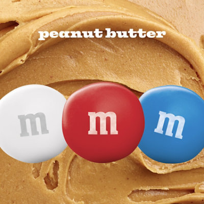 M&M'S Peanut Butter Red, White & Blue Chocolate Candy - 9 OZ - Image 2