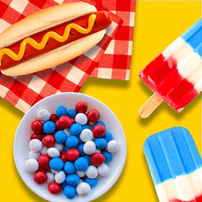 M&M'S Peanut Butter Red, White & Blue Chocolate Candy - 9 OZ - Image 5